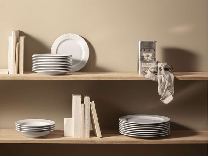 Eva Trio - Legio Nova Bord Diep Ø 22 cm - Beige - Porselein