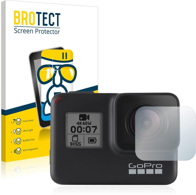 Screenprotector voor GoPro Hero 7 Black (Lens) Beschermglas transparant