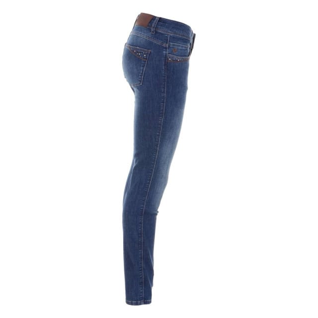 DNM Stewart slim blue denim