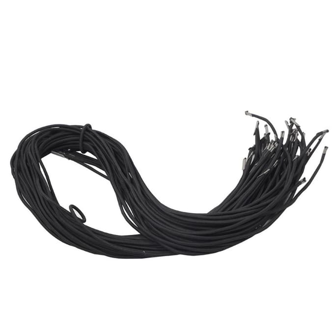 Vervangend snoer voor Zero Gravity Chair Universele relaxfauteuil Elastische veters Stoelaccessoires Reparatie zwart
