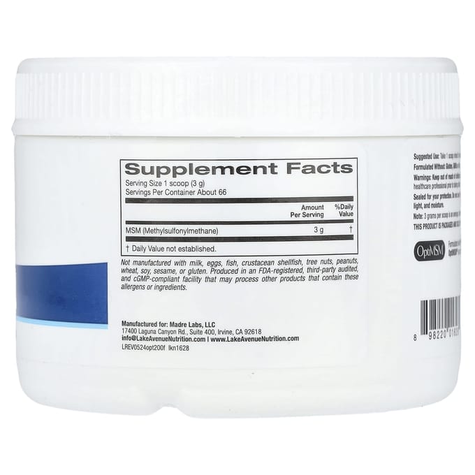 Optimsm® Vlokken, 198,5g (7 Oz)