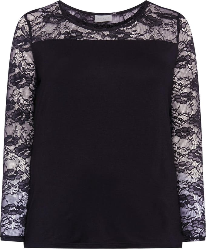 Kaffe Curve shirt laura Zwart-S