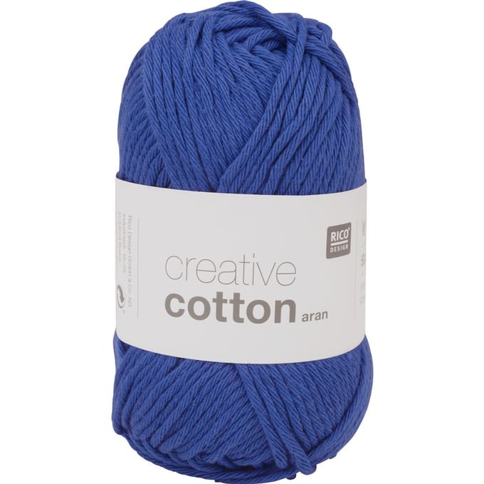 Rico Design Creative Cotton aran - Koninklijk