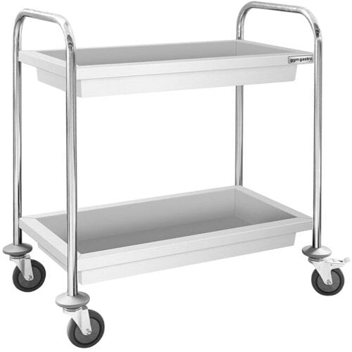 GGM Gastro Servierwagen - 850x450mm - mit 2 Wannen