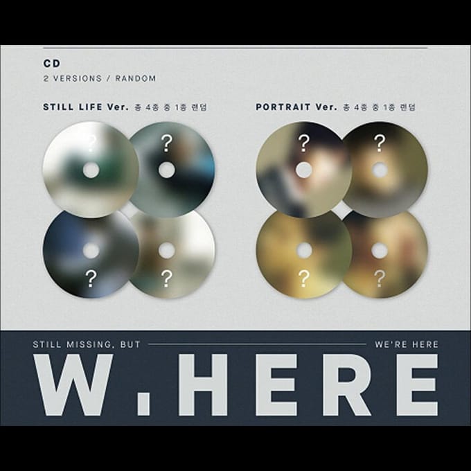 NUEST W [W, HIER] Album (Willekeurig) Random ver. black