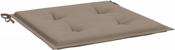 Set van 6 Stoelkussens 40x40x3 cm voor Buiten Gebruik