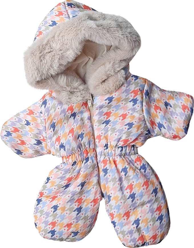Minikane Gordi Poppenkleding Gekleurd Skipak 34 cm