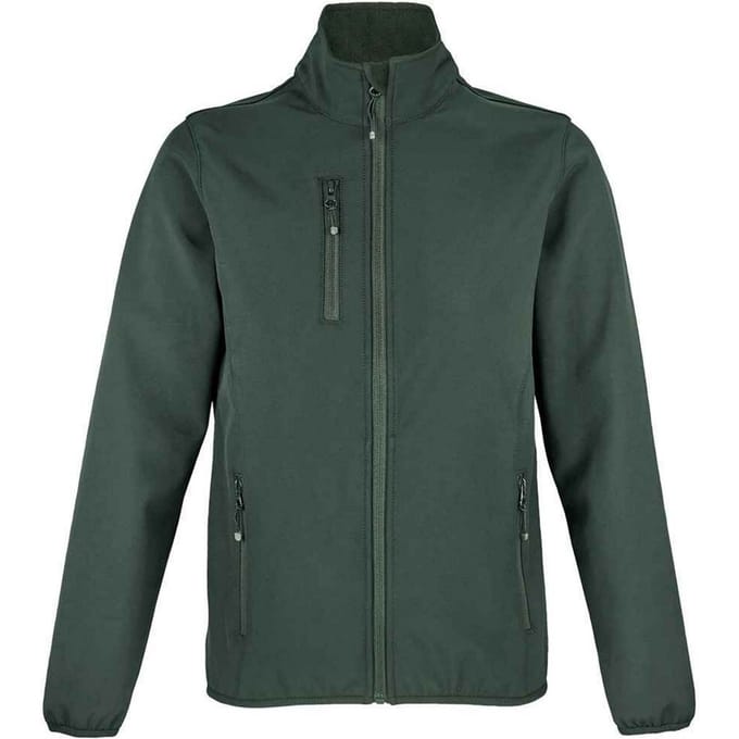 SOLS Dames/Dames Falcon Softshell gerecyclede Soft Shell jas (Bosgroen)
