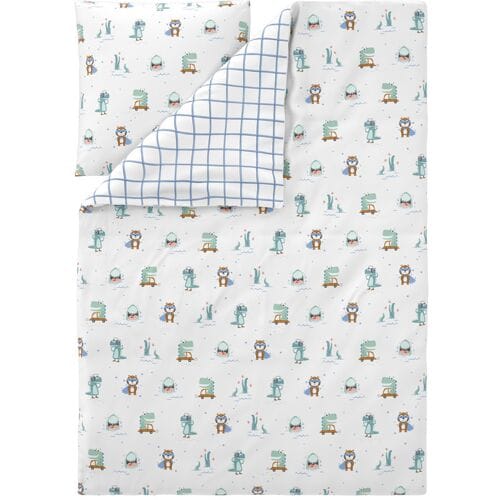 LIVARNO Kinder dekbedovertrek 140 x 200 cm (Dieren)