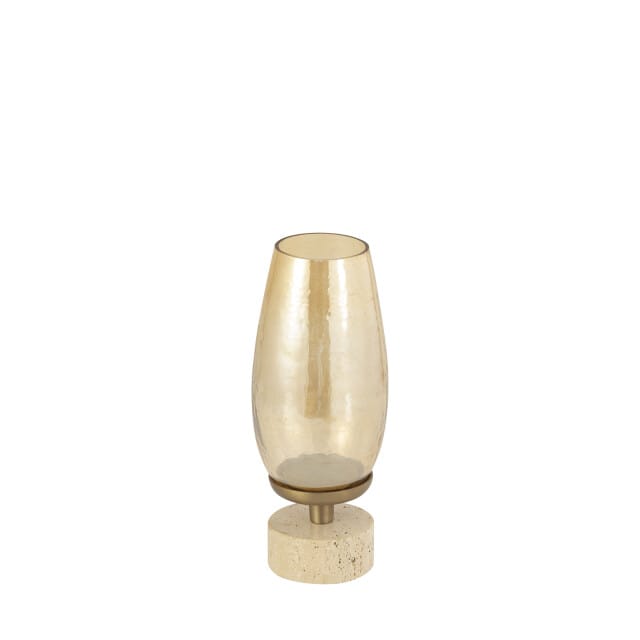 PTMD - Windlicht Sajeth - Goud - 12.5x13x33cm