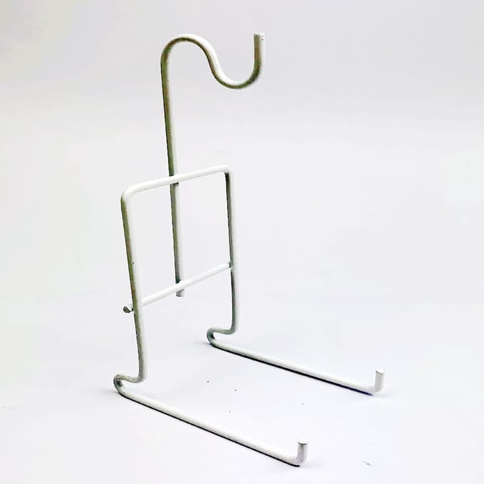 Hanger voor kop en schotel - Wit (10 stuks)