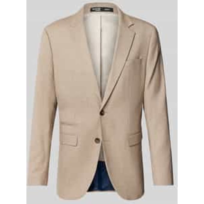 Slim fit colbert met wol model 'NEIL'
