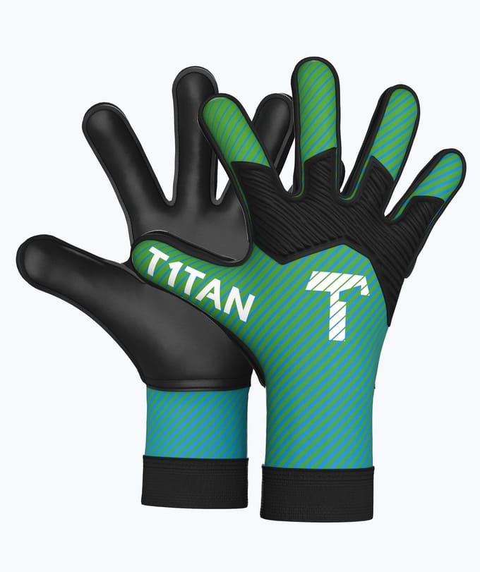 T1TAN Arox 1.0 Green Junior Keepershandschoenen kinderen - Maat 4