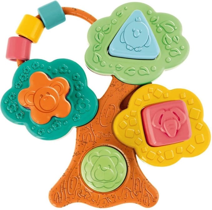 Chicco Baobab Shape Sorter ECO+ vormenstoof gemaakt van 80% gerecycled plastic.