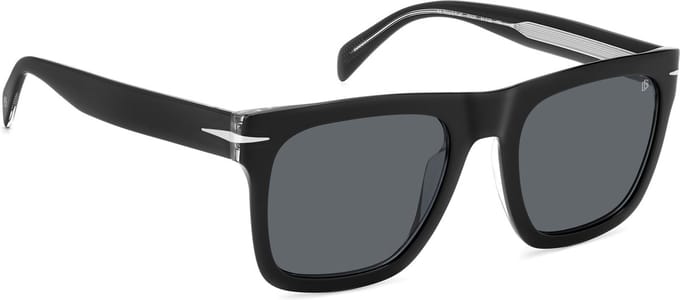 David Beckham Db 7000/S Flat Rechthoekig Acetaat Heren Zonnebril