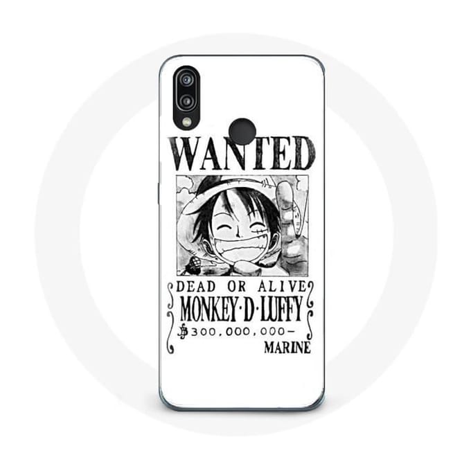 Coque - Huawei - P20 Lite - One Piece Manga - Souple - Blanche - Protection blanc