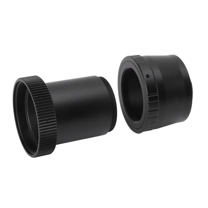 Telescoopcamera SCT-adapter T2 T-ringadapter Aluminiumlegering Telescoopadapterring voor Nikon black