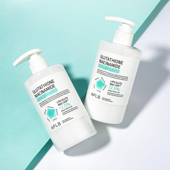 APLB Glutathion Niacinamide bodylotion 300 ml #360ml 1PCS white