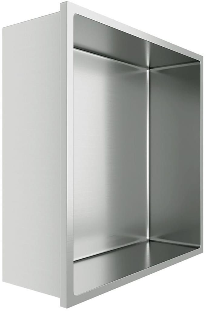 Inbouwnis - Leoni Nima - 30x30x10cm - RVS