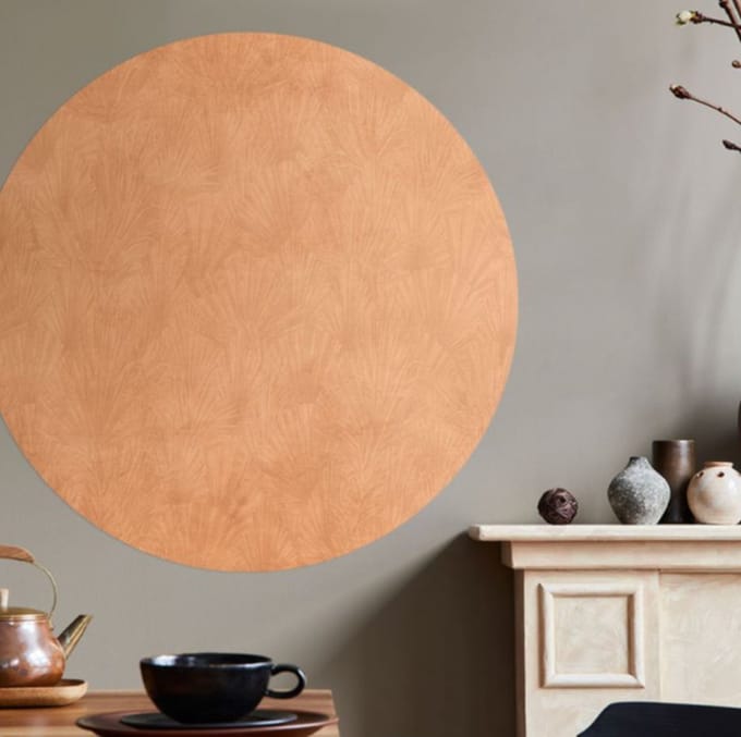 Behangcirkel 150cm Studio Wallz - Palms terra