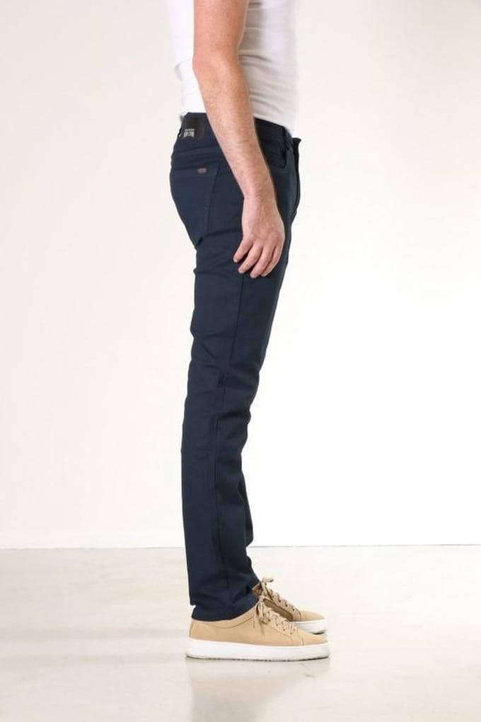 New Star Nyon navy printed broek - 32/34