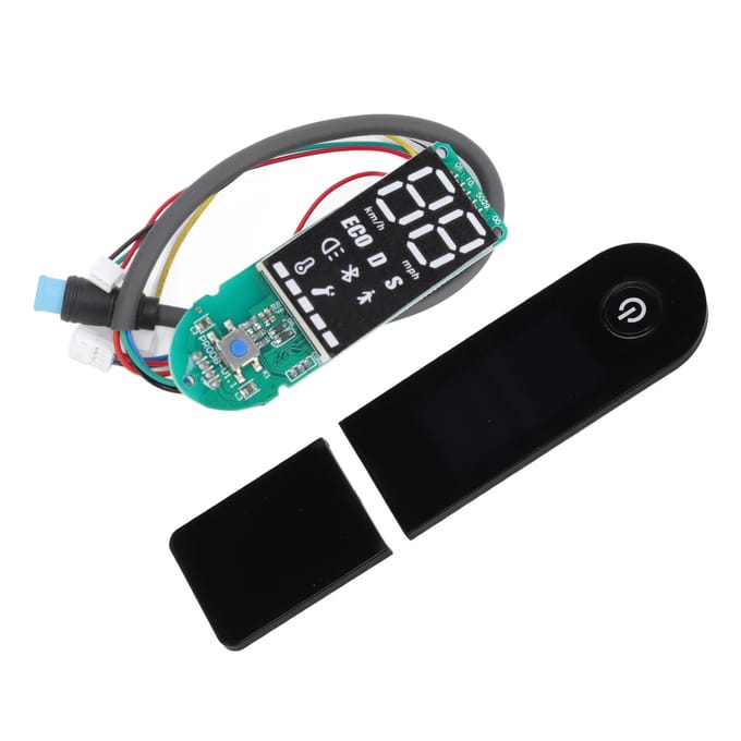 Elektrische Scooter Circuitbord Dashboard Beschermende Dashboard Cover voor Ninebot MAX G30 beige