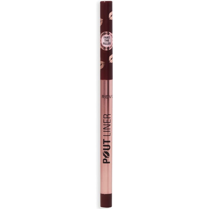 Makeup Revolution Pout Bomb Plumping Lip Liner 0.2g (Various Shades) - Deepest Mauve