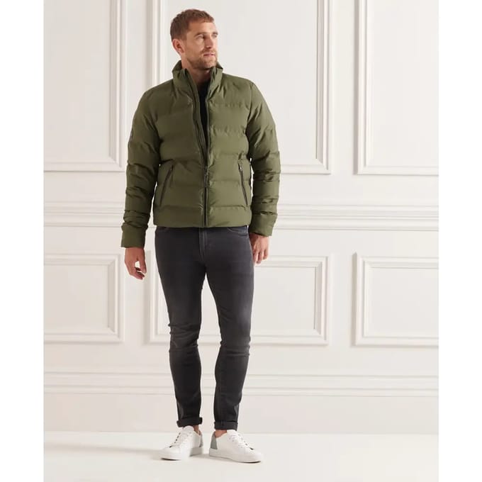 Superdry Ultimate Radar Quilt Jas Groen L Man