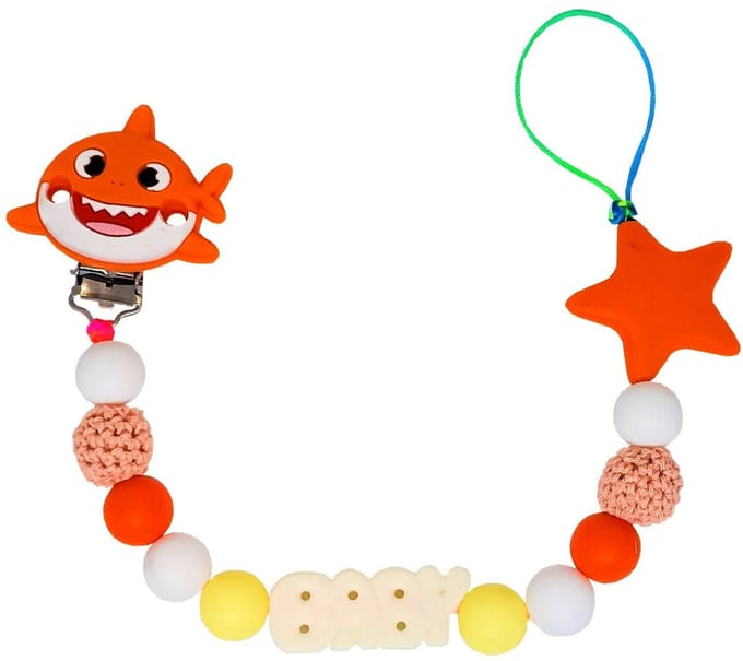Tutkoord Baby haai oranje