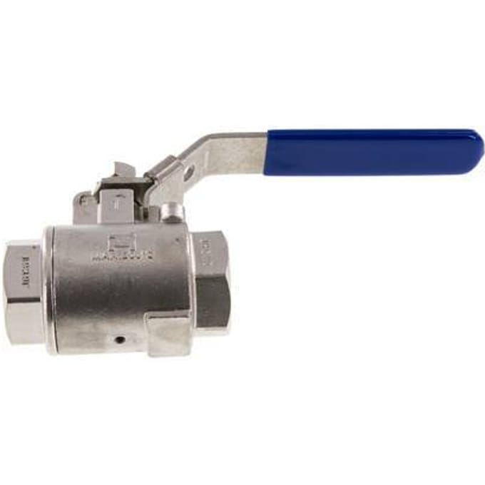 G 1 inch RVS Kogelkraan met Ontluchting - BL3SH-MVT-100