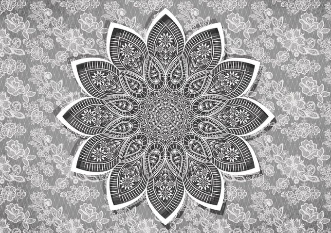 Modern Abstract Pattern  Photo Wallcovering
