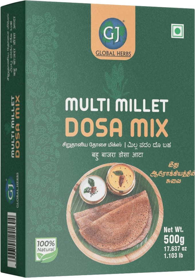 GJ - Multi Gierst Dosa Mix - 3x 500 g