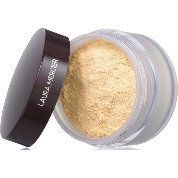 Laura Mercier Translucent Loose Setting Powder 29g & Velour Puff Set (Various Shades) - Honey