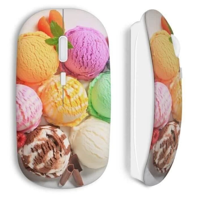 Souris Sans Fil Glaces colors
