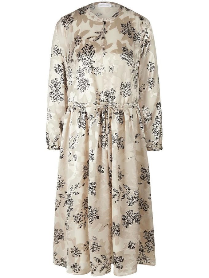 Jurk lange mouwen Van St. Emile beige