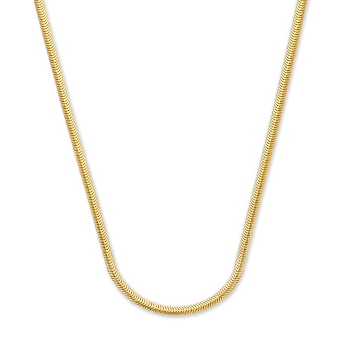Isabel Bernard Aidee Leontine 14 Karaat Gouden Snake Ketting IB340176