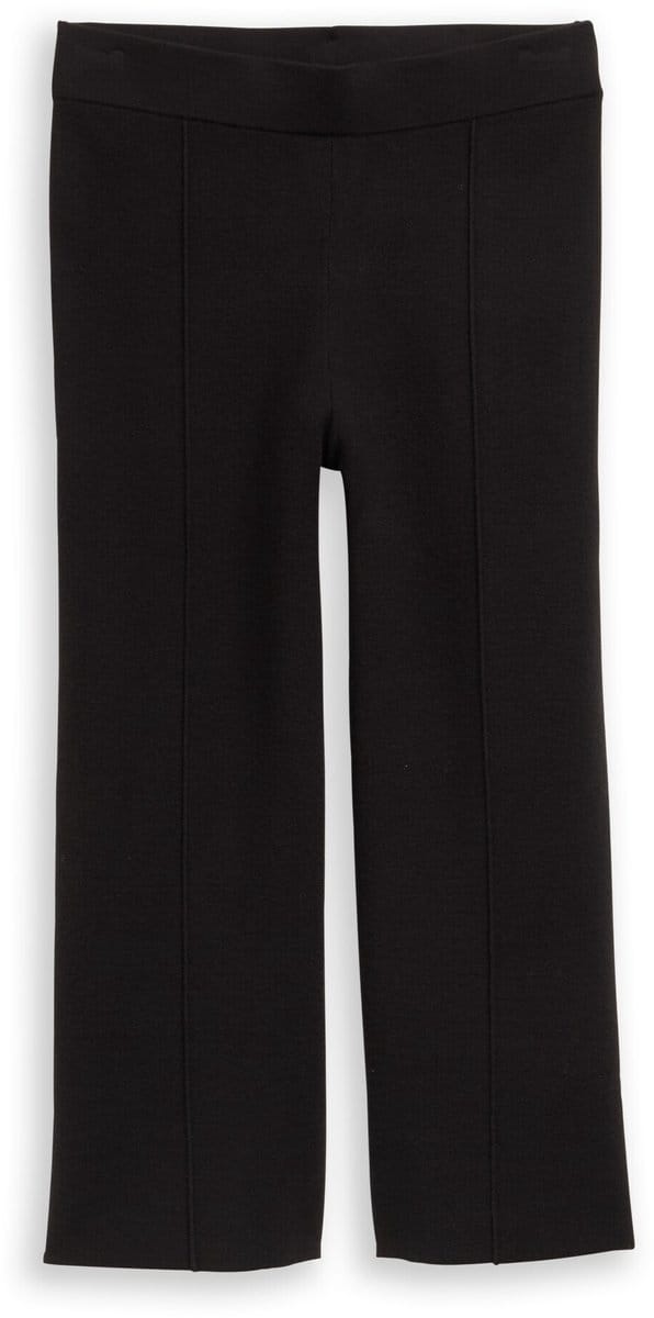 Tom Tailor - Culotte gebreide broek - Maat 42 - deep black