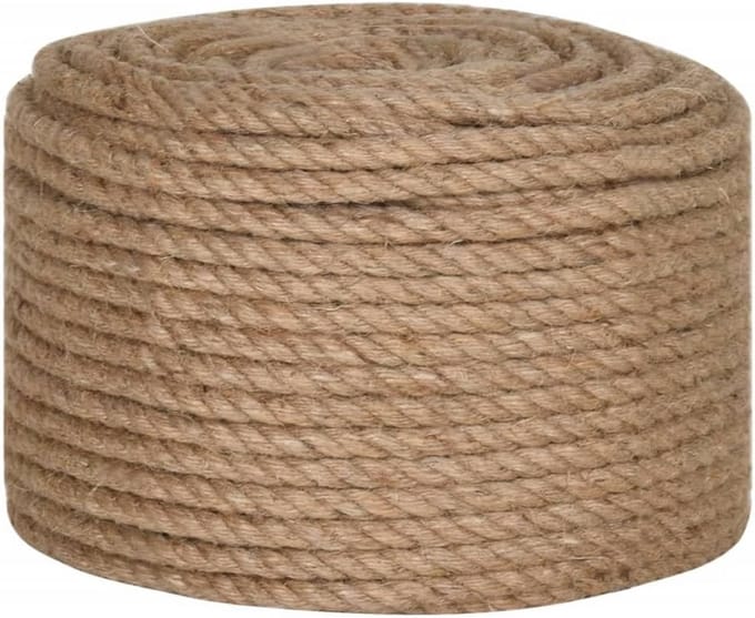 Jute Touw 12 mm - 100 Meter - Natuurlijk en Duurzaam Touwwerk