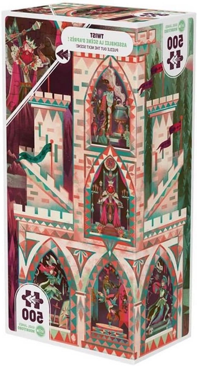 IELLO Puzzle 500 pieces: Twist: Royal Tour