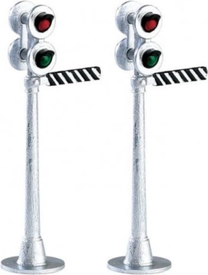 Lemax - Railway Signal Light - Set of 2