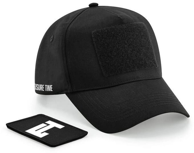 Leisure Time - Patch Cap - Black