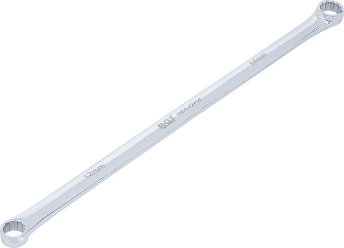 BGS Ringsleutel extra lang 12 x 14 mm