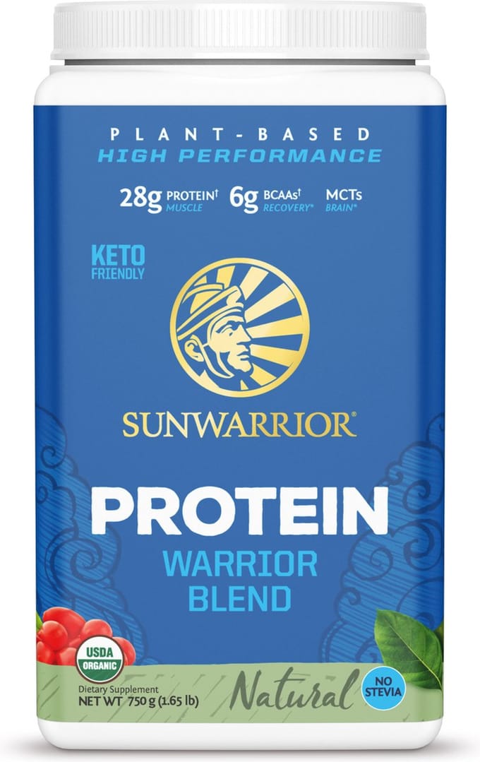 Sunwarrior Warrior Blend Proteïne Naturel - 750 gram