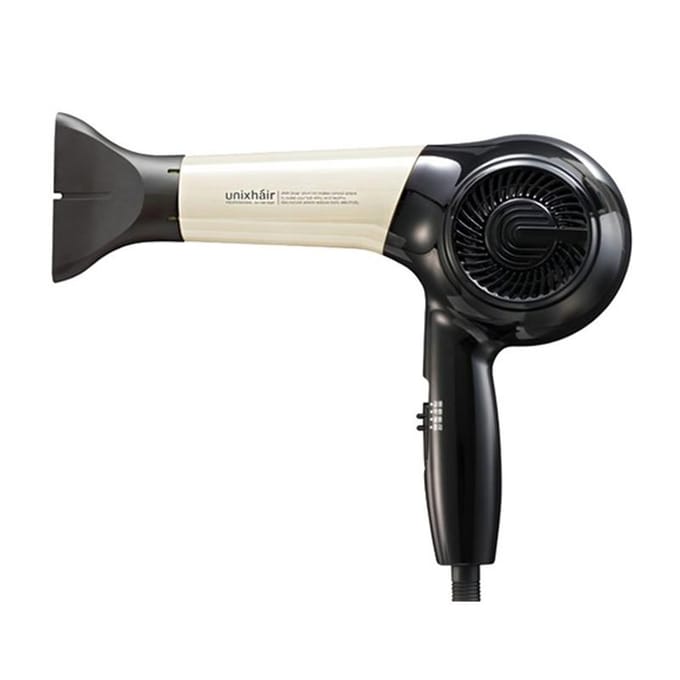 UNIX Professionele Sterke Wind Haardroger met Turbosproeier 1300W black