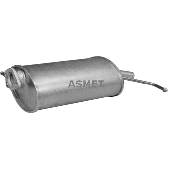 Geluiddemper achter ASMET 28.001