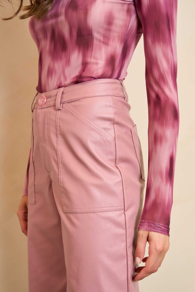 Broek Thalie | Mauve Pink