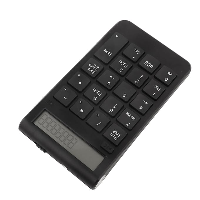 Clavier numérique sans fil 2,4 GHz à 29 touches avec écran LCD
