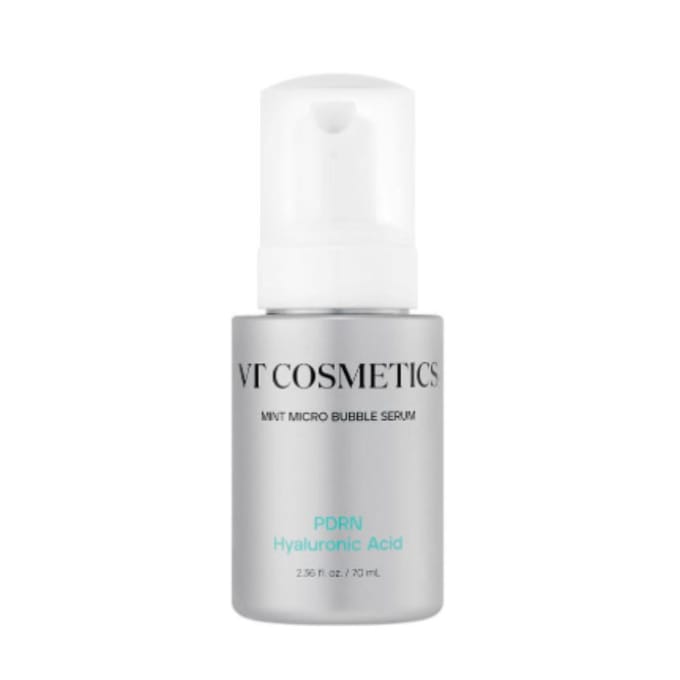 Sérum Micro-Bulles Menthe Acide Hyaluronique PDRN VT (70 ml) white