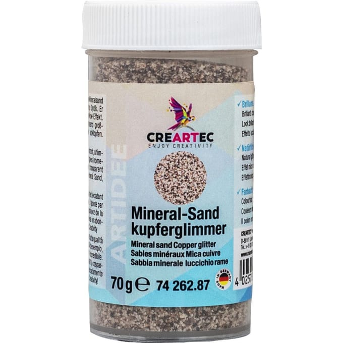 Mineraal zand, 70 g - Koper mica