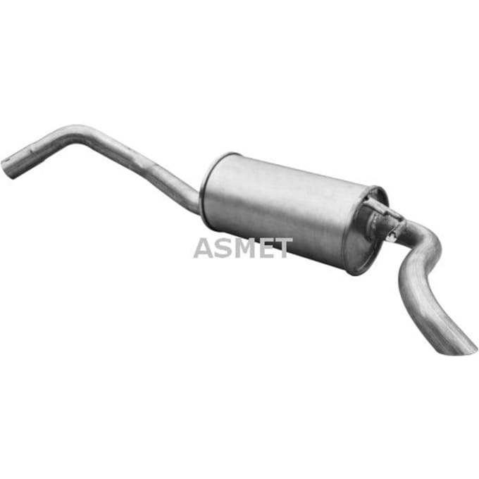 Geluiddemper achter ASMET 07.123